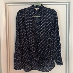 Pleione XL Patterned Blouse